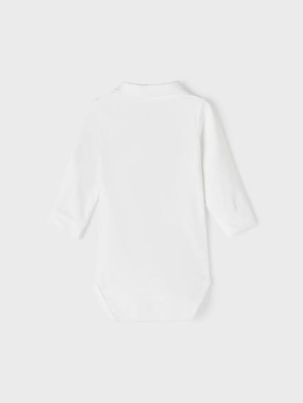 NAME IT- NBMHOLGER LS POLO BODY NOOS - Jongens - T-shirt