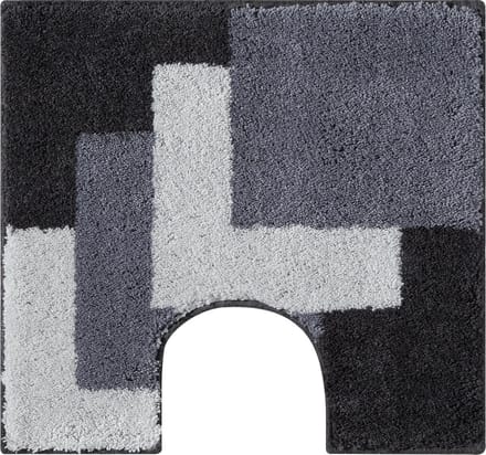 Casilin Graduale WC-mat - 60 x 60 cm - Met uitsparing - Grijs