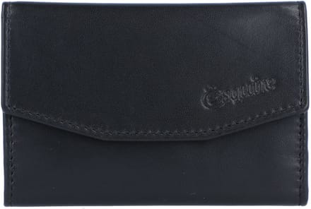 Esquire New Silk Sleutel portemonnee Leer 10 cm - schwarz