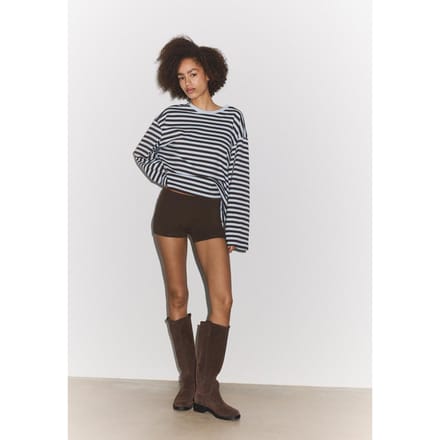 Stradivarius Minishort  Bruin L