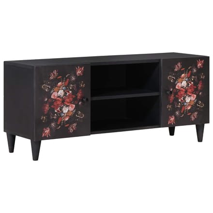 vidaXL - Opbergkasten - Multikleur - 105 - x - 33 - x - 46 - cm - Massief - Mango - Hout