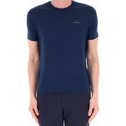 t-shirt man blauw