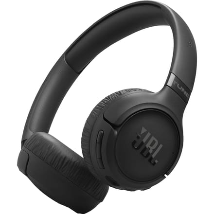 JBL Tune 680 NC Over Ear koptelefoon Draadloos, Bluetooth, Kabel Stereo Zwart Volumeregeling, Microfoon uitschakelbaar (mute) HiFi