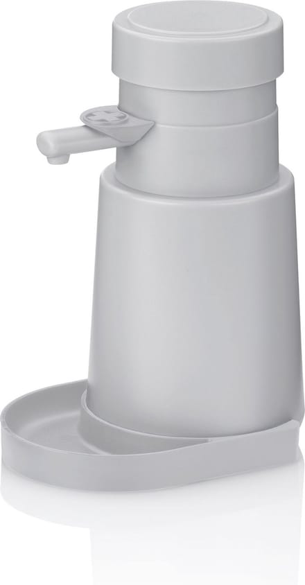 Zeep- en Desinfectie Dispenser, 0.45 L, Licht Grijs - Kela | Aurie