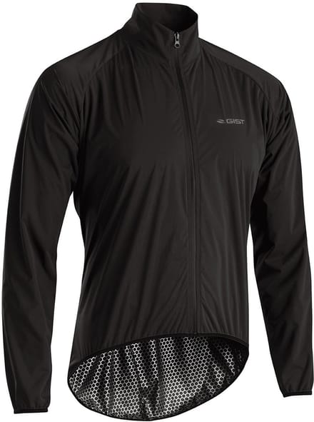 GIST Micron 15 wind- en waterdicht jack maat M zwart