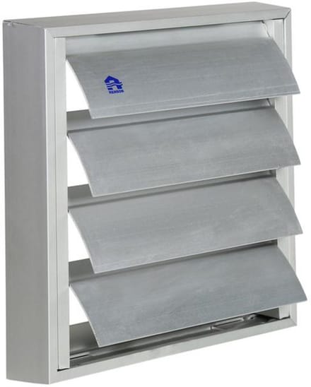 Dampkaprooster 433 (210x210) BEL 9010 (Wit)