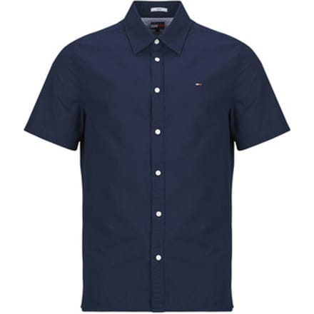 Tommy Jeans  Overhemd Korte Mouw TJM REG SEERSUCKER SHIRT EXT