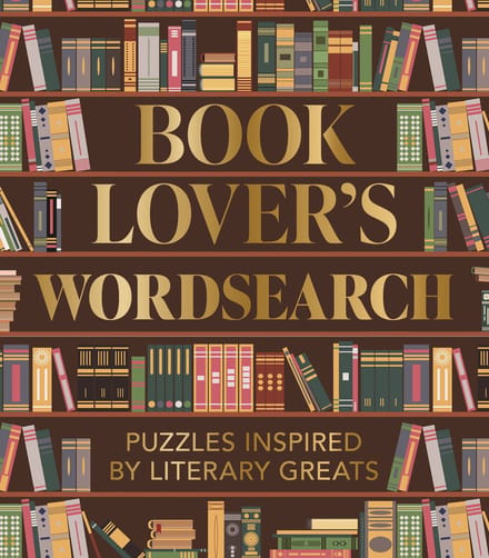 Arcturus Classic Puzzles- Book Lover's Wordsearch