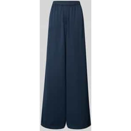 loose fit pants met elastische tailleband en steekzakken