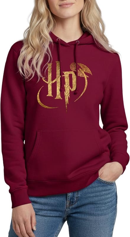 Harry Potter Logo HP Hoodie Dames