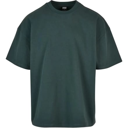 Urban Classics - Ultra Heavy Oversized Heren T-shirt - M - Groen