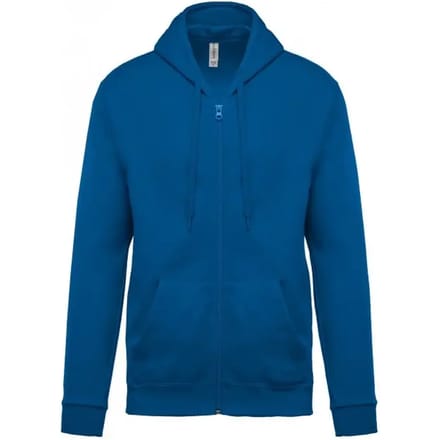 Kariban Sweater met rits en capuchon K479 - Light Royal Blue - L