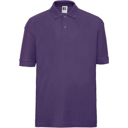 Russell Kinder/Kids Poloshirt (Paars)