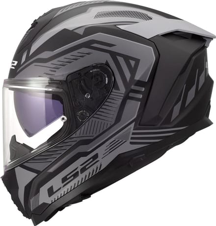 LS2 Helm Challenger II Dravix FF817 grijs maat 3XL