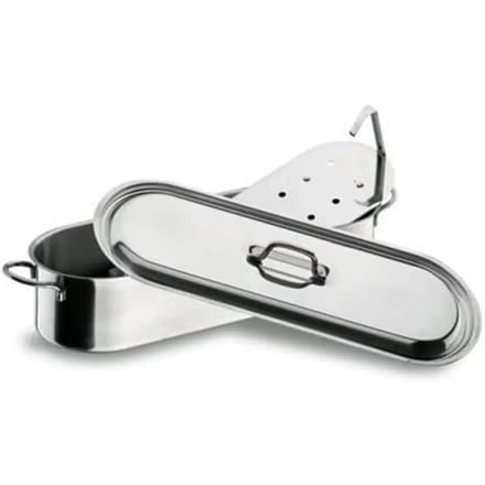 Vispan met roestvrij stalen rooster Lacor 60 cm