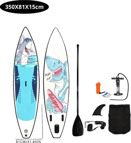 Livano Sup Board - Opblaasbaar - Supboard - Sup Boards - Paddle - Kayak - 335cm - Megalodon