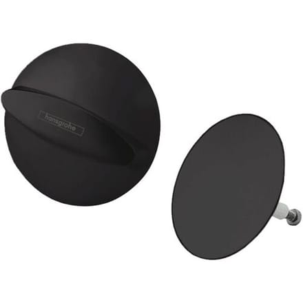 Hansgrohe Flexaplus Universeel - afbouwdeel - voor badafvoer- en overloopcombinatie - mat zwart
