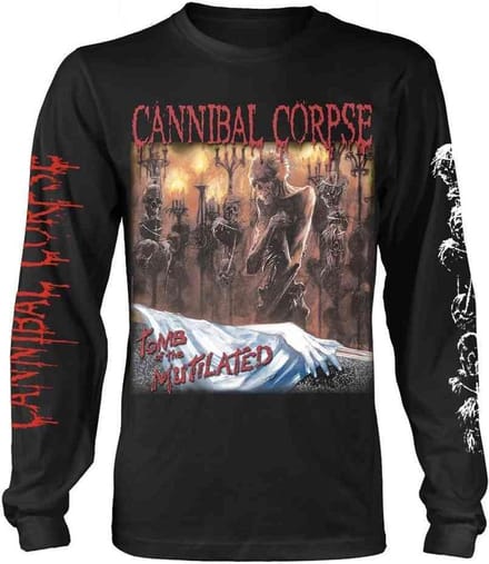Cannibal Corpse Longsleeve shirt -S- Tomb Of The Mutilated Zwart