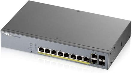 8-Poorts Gigabit PoE+ Switch voor IP Camera's en VoIP - Smart Managed