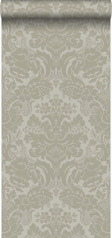 Origin Wallcoverings behang ornamenten lichtbruin - 53 cm x 10.05 m - 347034