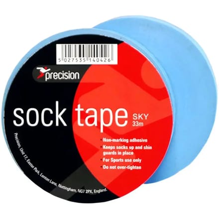 Precision Sokkentape 33 M X 19 Mm Pvc Lichtblauw 10 Stuks