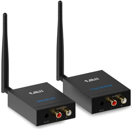 1Mii - 3-in-1 - Audiozenderontvanger - Draadloos - 2.4G Lage Vertraging - 100m Bereik