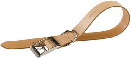 Ferplast Hondenhalsband Natural 37-45 X 2,5 Cm Kunstleer Bruin