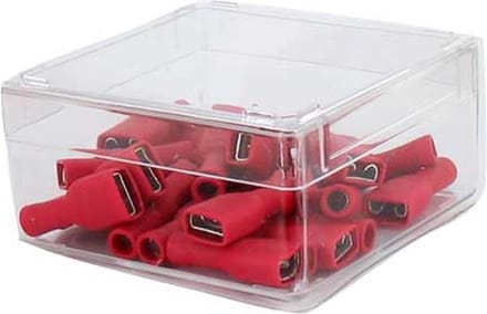 Kabelschoen 6.3x0.8 mm 25 stuks box