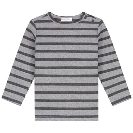 Sweet Petit peuter shirt Mees Mid Stone Melange 92 unisex