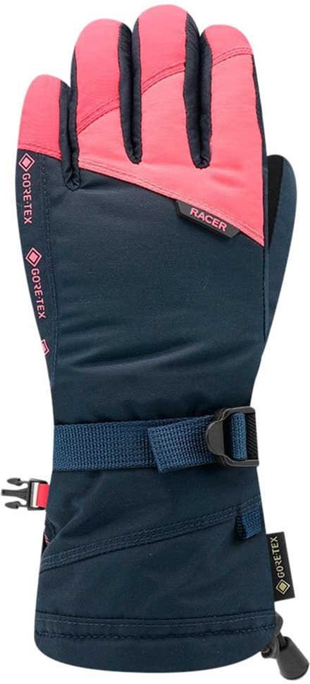 Racer Giga 5 Handschoenen Blauw,Roze 6 Years Meisje