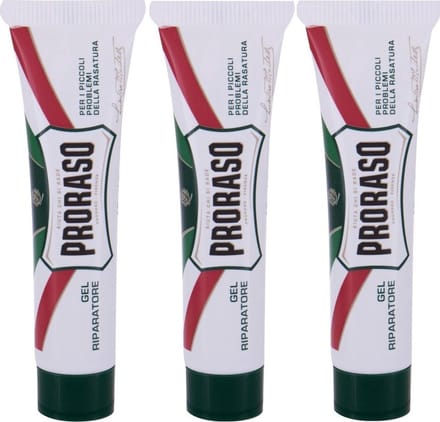 Proraso bloedstelpende gel - de eerste hulp bij het scheren! 3 tubes x 10 ml