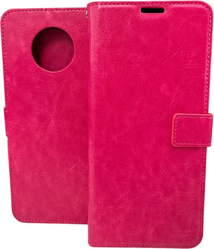Portemonnee Book Case Hoesje Geschikt voor: Nokia G50 -  roze