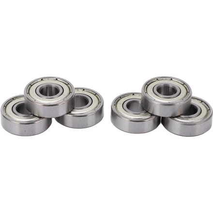 8 STKS 608 Skeeler Lagers Snel Soepel Lage Wrijving Lagers Skateboard Koolstofstaal Roller gray