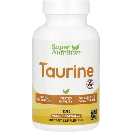 Taurine, Veggie Capsules 120 (500 mg per capsule)