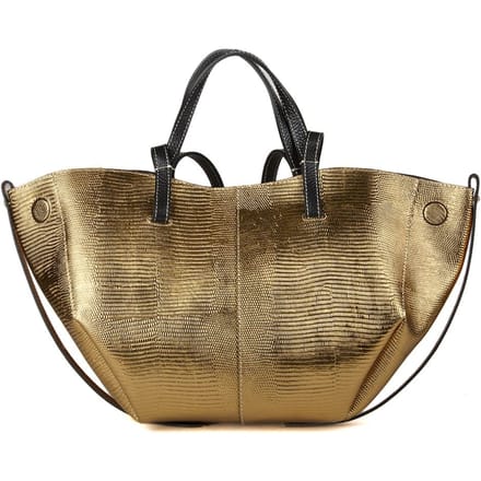 Giulia Monti Tote Bag Goud Zwart