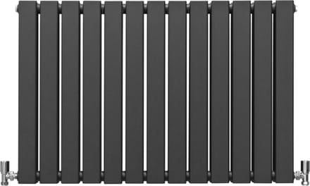 Design radiator - antraciet - 600 mm x 910 mm - 15 jaar garantie