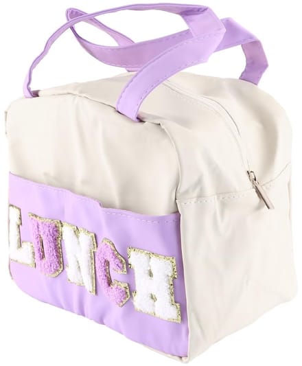 Dailygoods- Lunchtas Geïsoleerd - Dames - Waterdicht - Herbruikbaar - Klein - Handgreep - Schattig Letterontwerp - Lunchbox