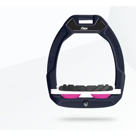 Veiligheidspetjes voor het rijden Ingeloten Grip Rood/Wit/Roze Flex-On Safe-On