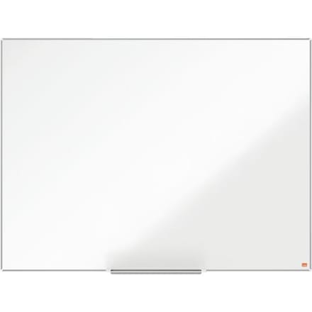 Nobo Impression Pro Magnetisch Whiteboard Emaille Met Pennengoot - Inclusief Nobo Whiteboard Marker - 1200x900mm - Wit