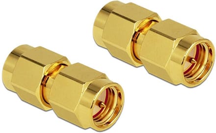 Delock 88726 88726 SMA-stekker - SMA-stekker 0.00 m 1 stuk(s)
