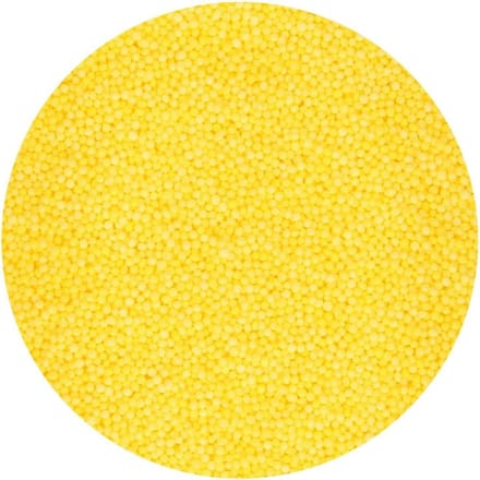Mini gele knikkers - 80g