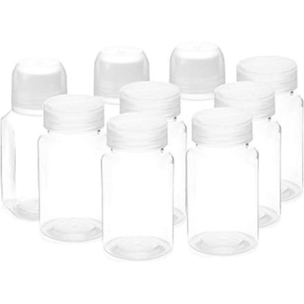 Kruidenstrooier Kruidendispenser Kruidencontainers Reiskruidenset Set met Reisopbergtas donkerbruine kleur