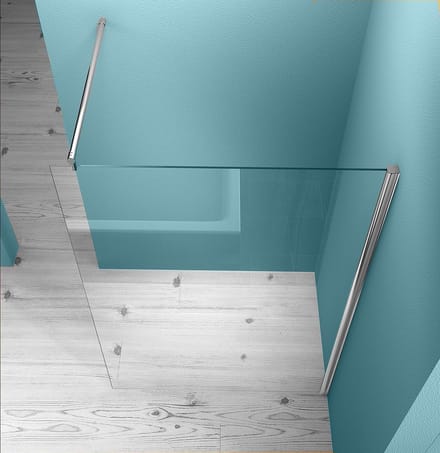 Xellanz Eco inloopdouche 1000 x 2000 x 8 mm nano helder glas/chroom