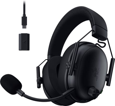 Razer BlackShark V3 - Draadloze Gaming Headset - 7.1 Surround - Bluetooth / Dongle - PC - Zwart