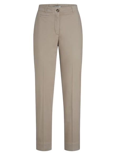 Enkellange broek Van Peter Hahn beige