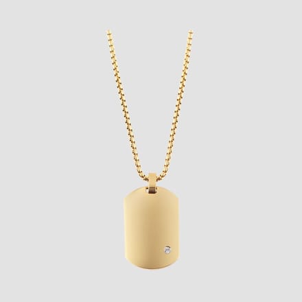 AKZENT Akzent herenketting met hanger Saranja, duurzaam