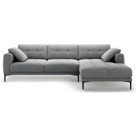 Hoekbank Bemy velvet rechts | Micadoni