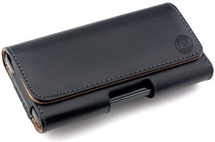 HEM Broekriem hoesje - Geschikt voor iPhone 15 Pro Max - Zwart