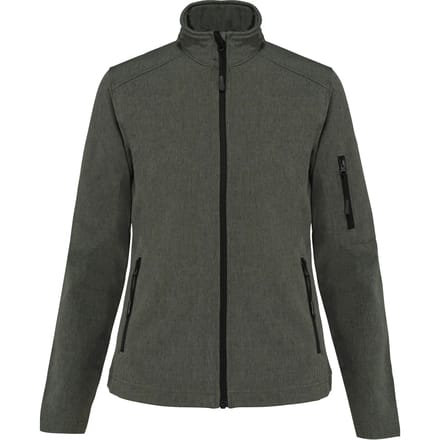 Kariban Dames softshell jas K400 - Marl Green - M