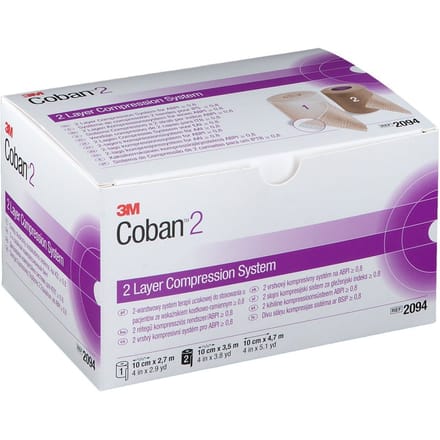 3M Coban 2 Lagen Compressiesysteem 2094 Compressen